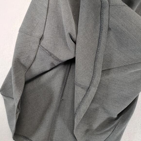 NWT Requirements Gray Patchwork A-Line Midi Skirt Sz 10 Trail Blazer Career Goth - Picture 7 of 10